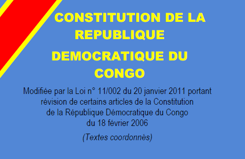 Constitution de la RDC